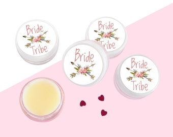 Bride Tribe Lip Balm Gloss Hen Party Wedding Favours UK