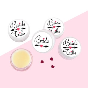 Bride Tribe Lip Balm Gloss in Prosecco or Strawberry Flavour, Hen Do Favour, Bridal Party Gifts, Hen Party Favours, Wedding Favours image 8