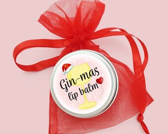 Gin & Tonic Lip Balm, Novelty Gin Lover Gift (17g)