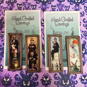 Haunted Mansion Portrait Earrings