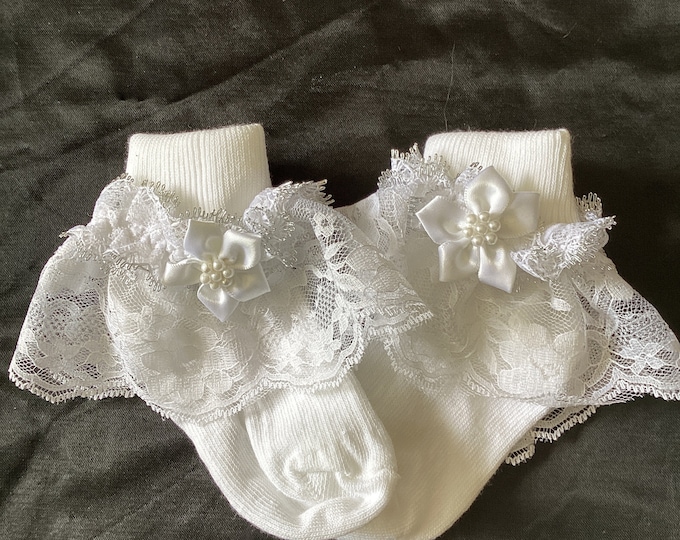 Spanish style frilly socks Freeport