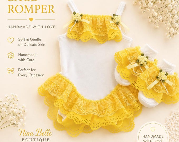 Handmade baby set