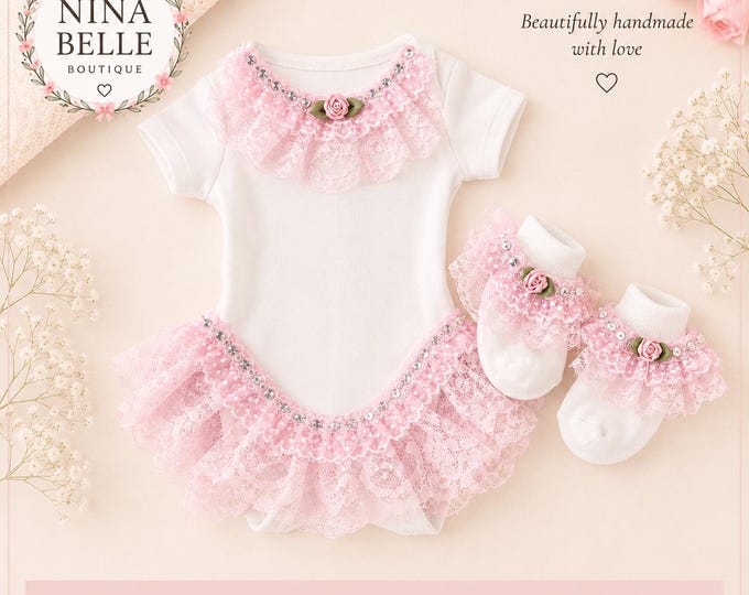 Handmade baby set