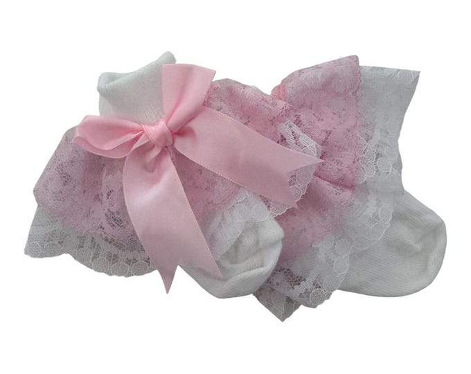 Spanish style frilly socks