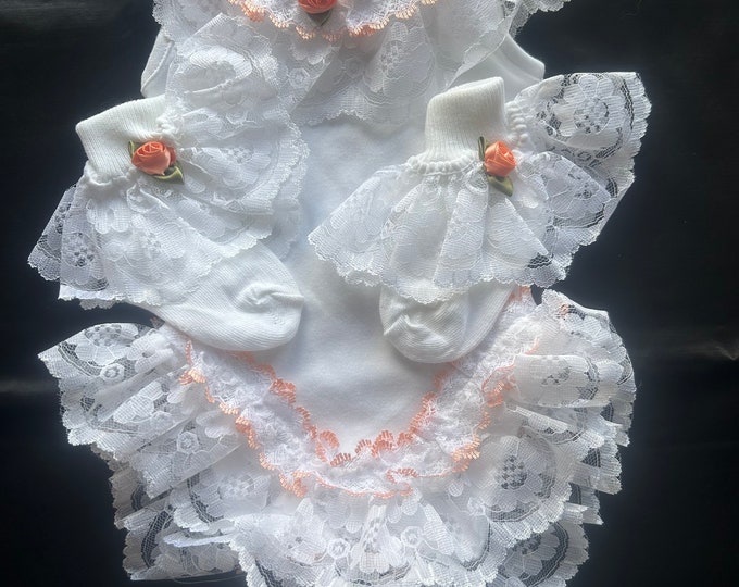 Spanish style frilly outfit