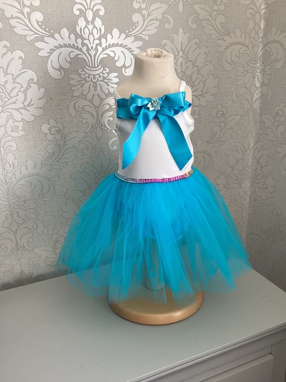 Frilly Tutu Vest with Satin Bows