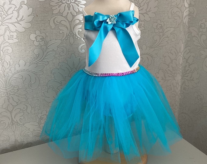 Frilly Tutu Vest with Satin Bows