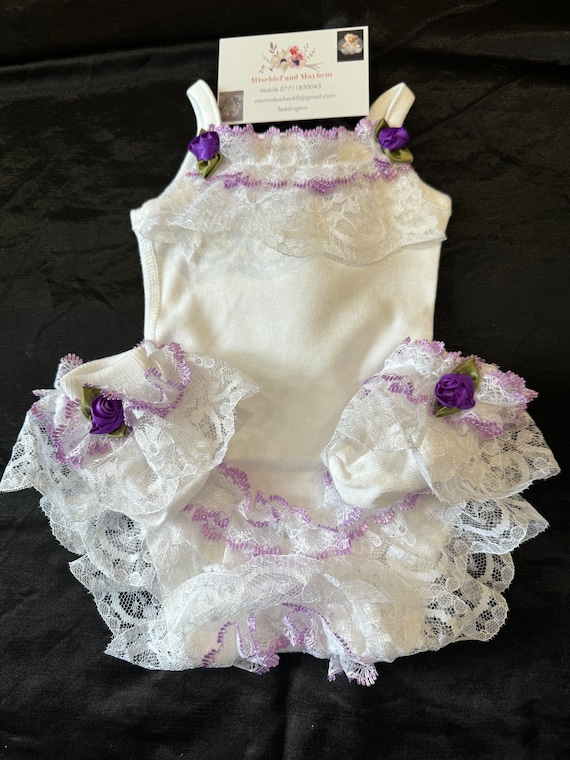 frilly vest set newborn