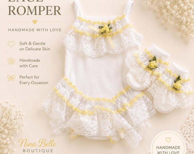 Handmade baby set