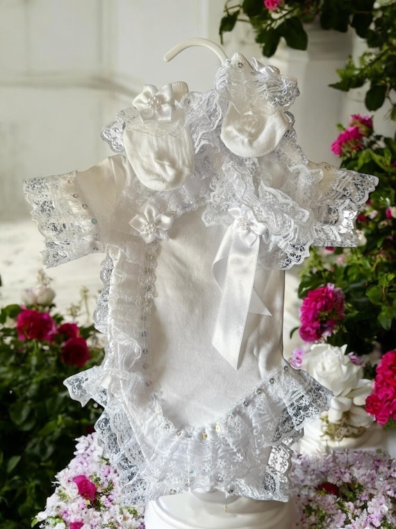 frilly vest set tiny baby 5lb