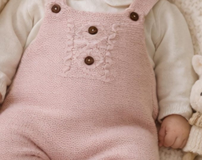Nina Belle Boutique Knit Baby Romper, Newborn Outfit, Infant Jumpsuit