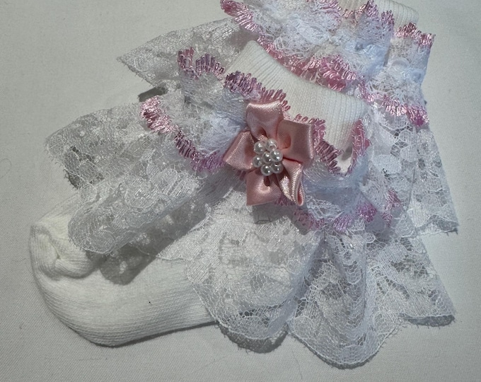 Spanish style frilly socks  Freepost