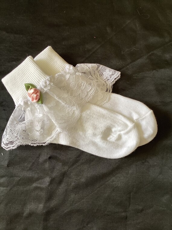 Spanish style frilly socks  freepost
