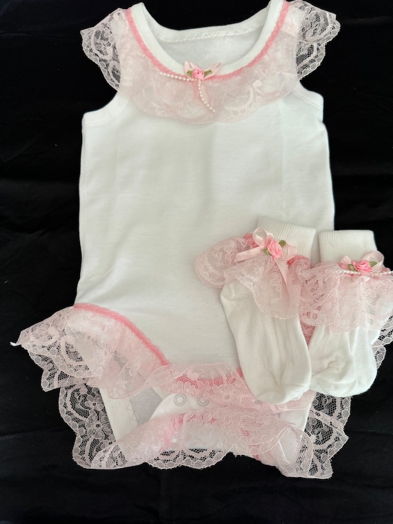 frilly vest set
