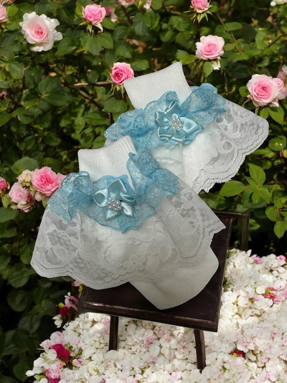 Spanish style frilly socks  free post