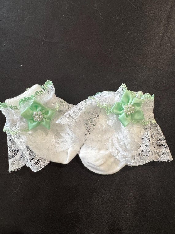 Spanish style frilly socks free post