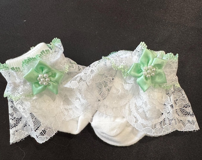 Spanish style frilly socks