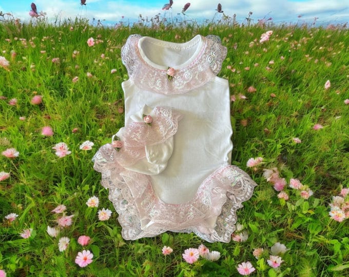 Spanish style  frilly set