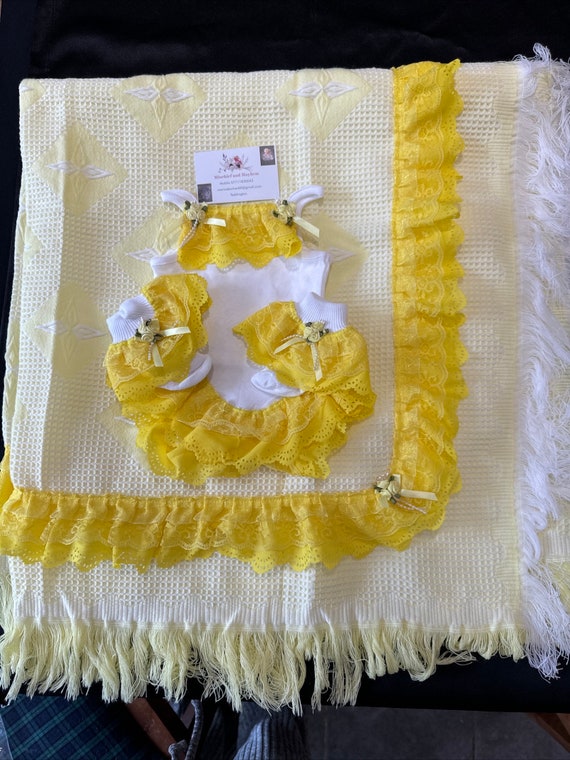Beautiful Spanish style baby set