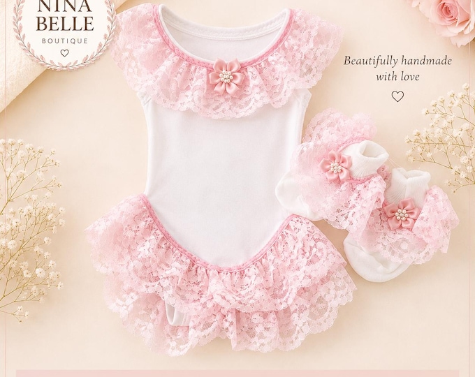 Hand made lace outfit