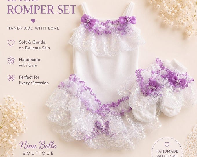 Handmade baby set