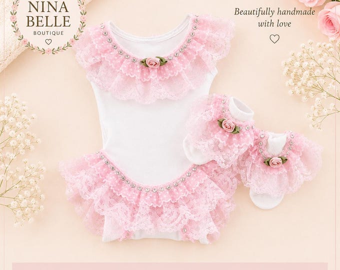 Handmade baby set