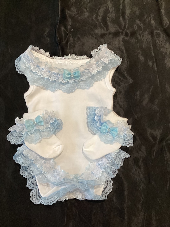 frilly vest newborn