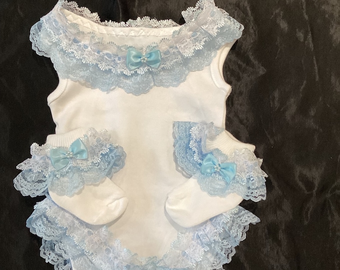 frilly vest newborn