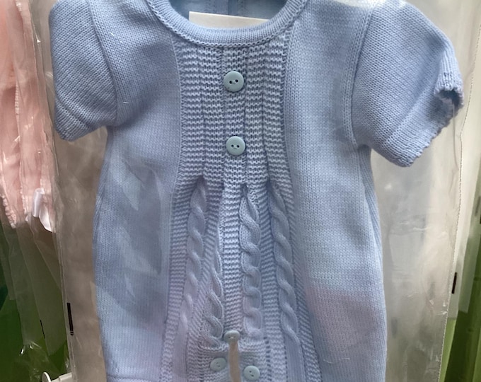 Baby blue all in one