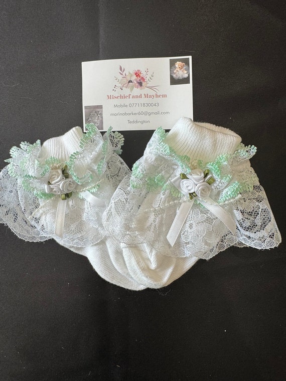 Spanish style frilly socks Freepost