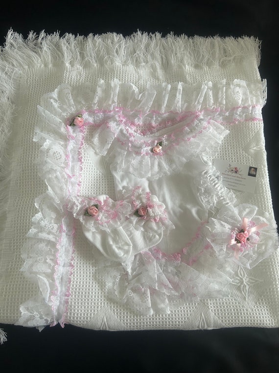 Beautiful Spanish style baby set