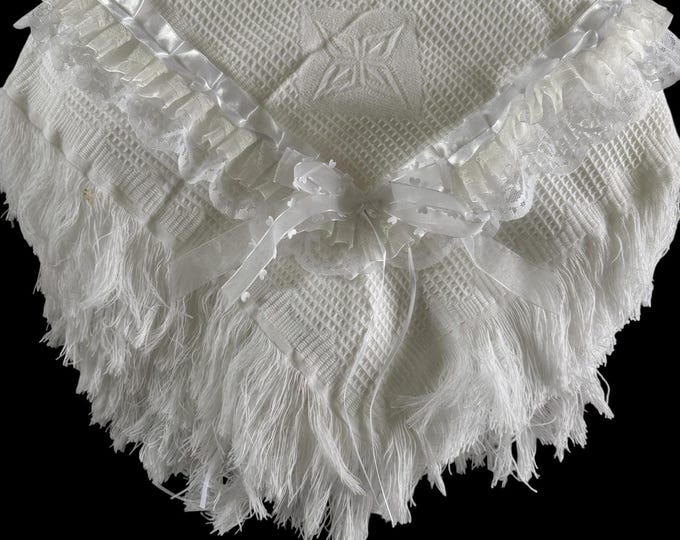 Christening shawl