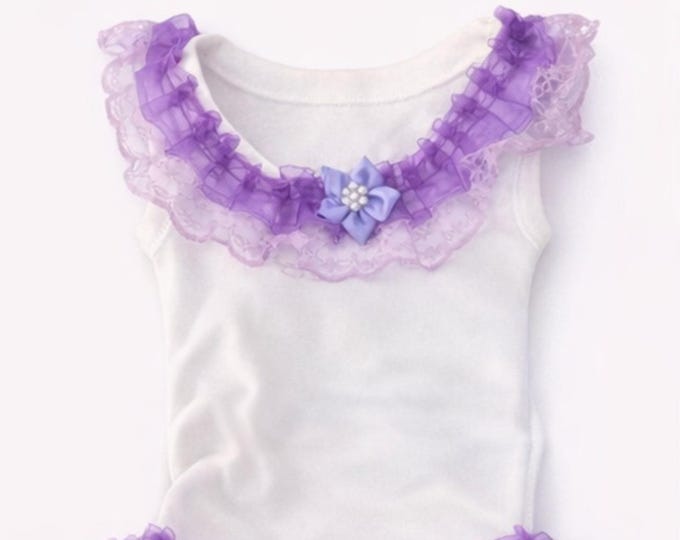baby girl lace romper outfit