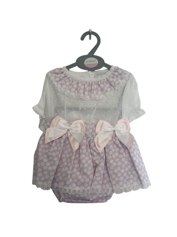 Baby girl all in one romper dress