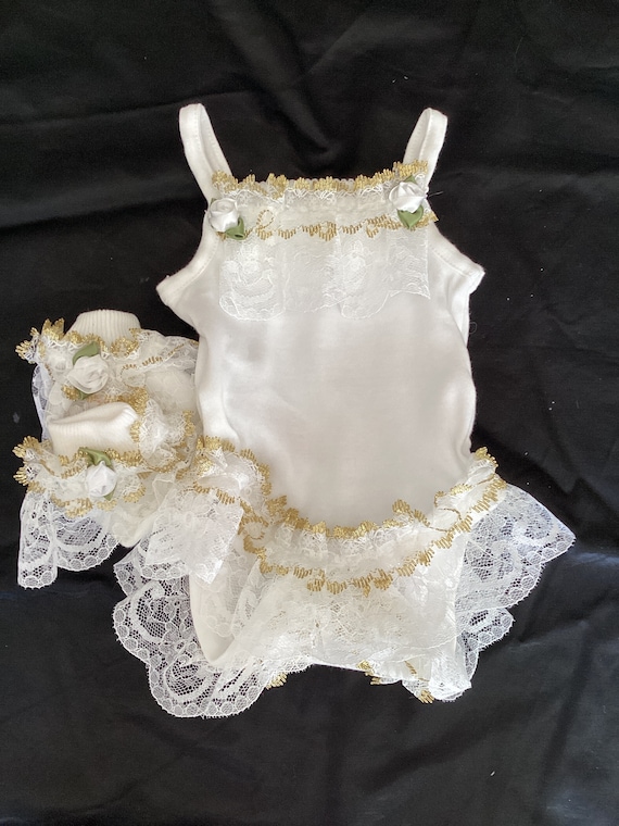 frilly vest set