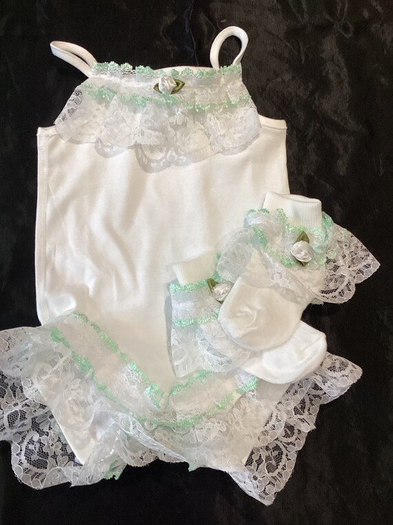 frilly vest set