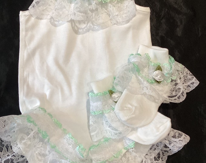 frilly vest set