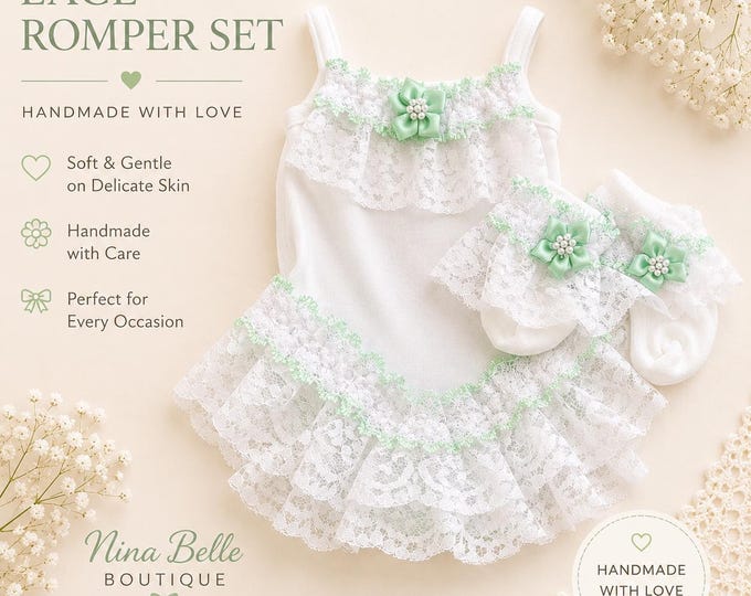 Handmade baby set