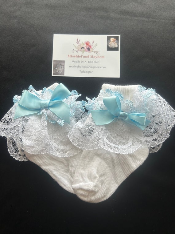 Spanish style frilly socks 0-2.5