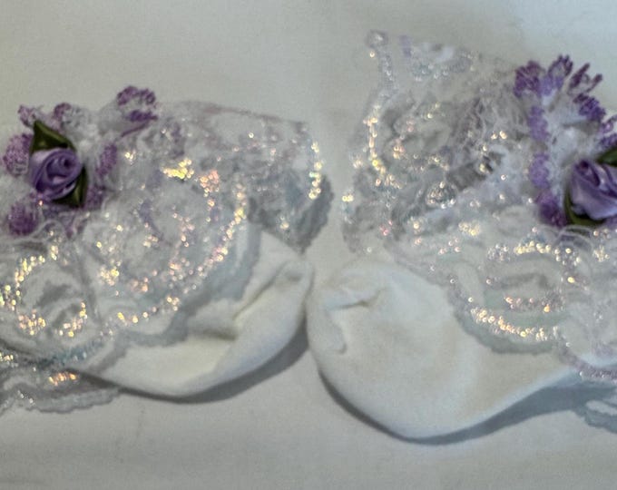 Spanish style frilly socks Freepost