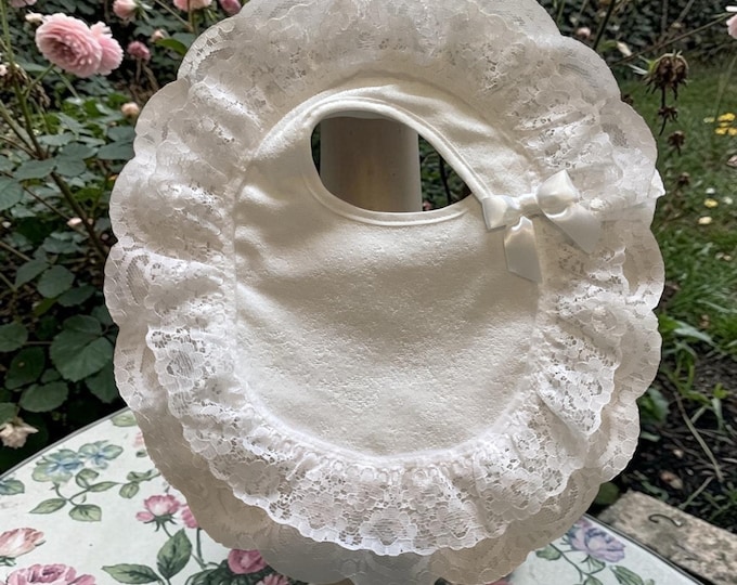 Spanish style frilly bibs