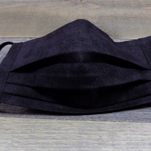 Adult Washable Reusable Facemask, Black Facemask, Cotton Facemask, Facemask for Women, Gift Idea, Women&#39;s Gift, Facemask, Cute Facemask