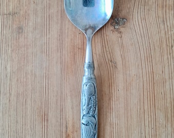 THORVALD MARTHINSEN ノルウェー 830 シルバー 1945 解放スプーン 4 3