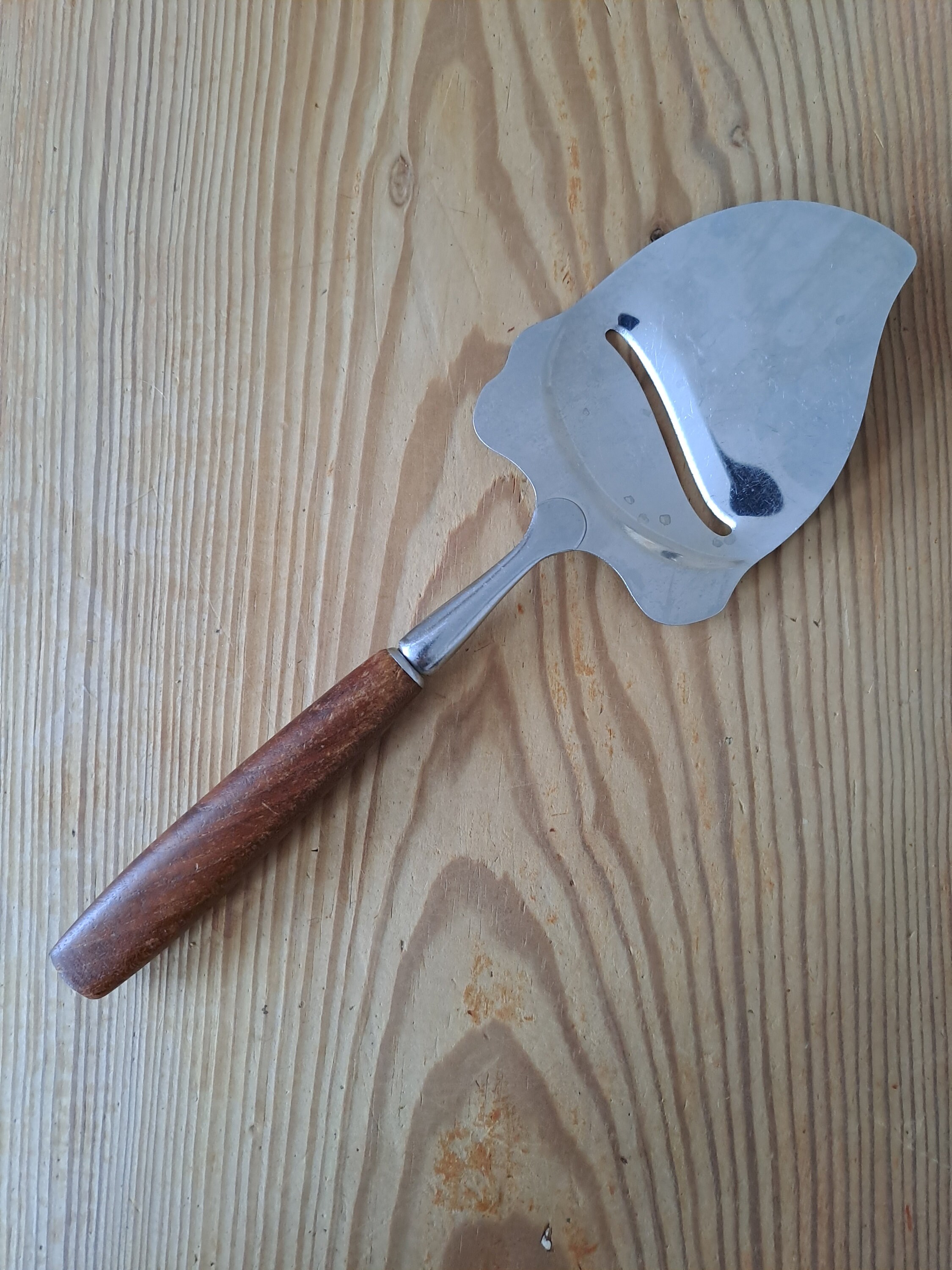 Spar Vintage Norwegian Norway Cheese Slicer With Teak Handle Etsy