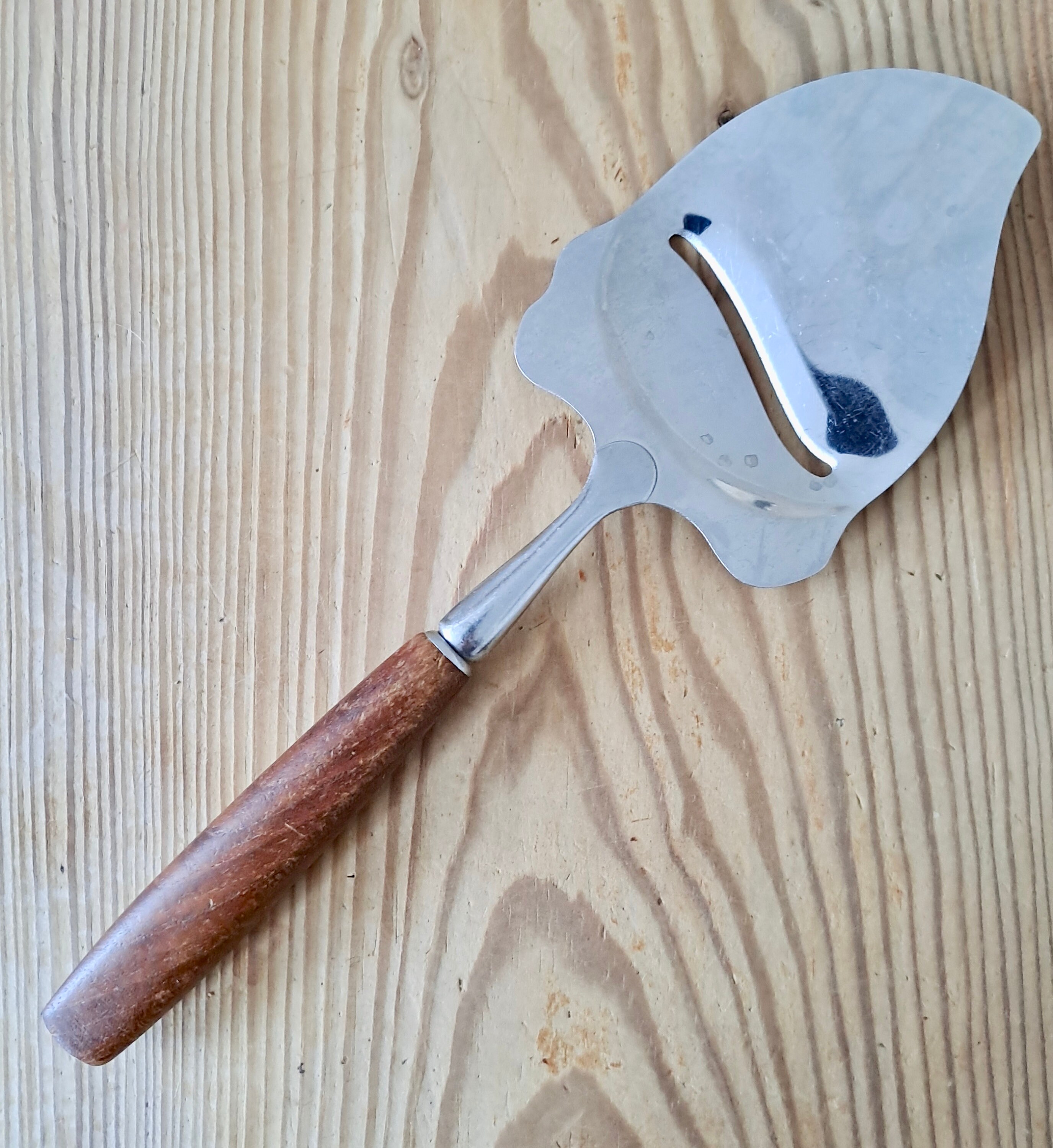 Spar Vintage Norwegian Norway Cheese Slicer With Teak Handle Etsy