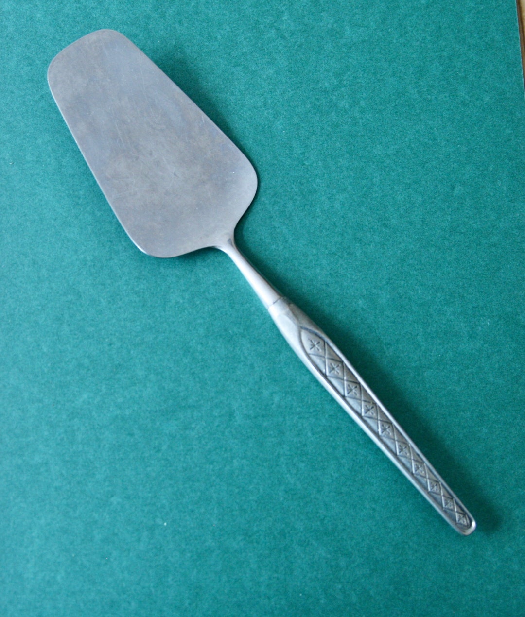Vintage Serving Utensil With Pewter Handle Norway Etsy