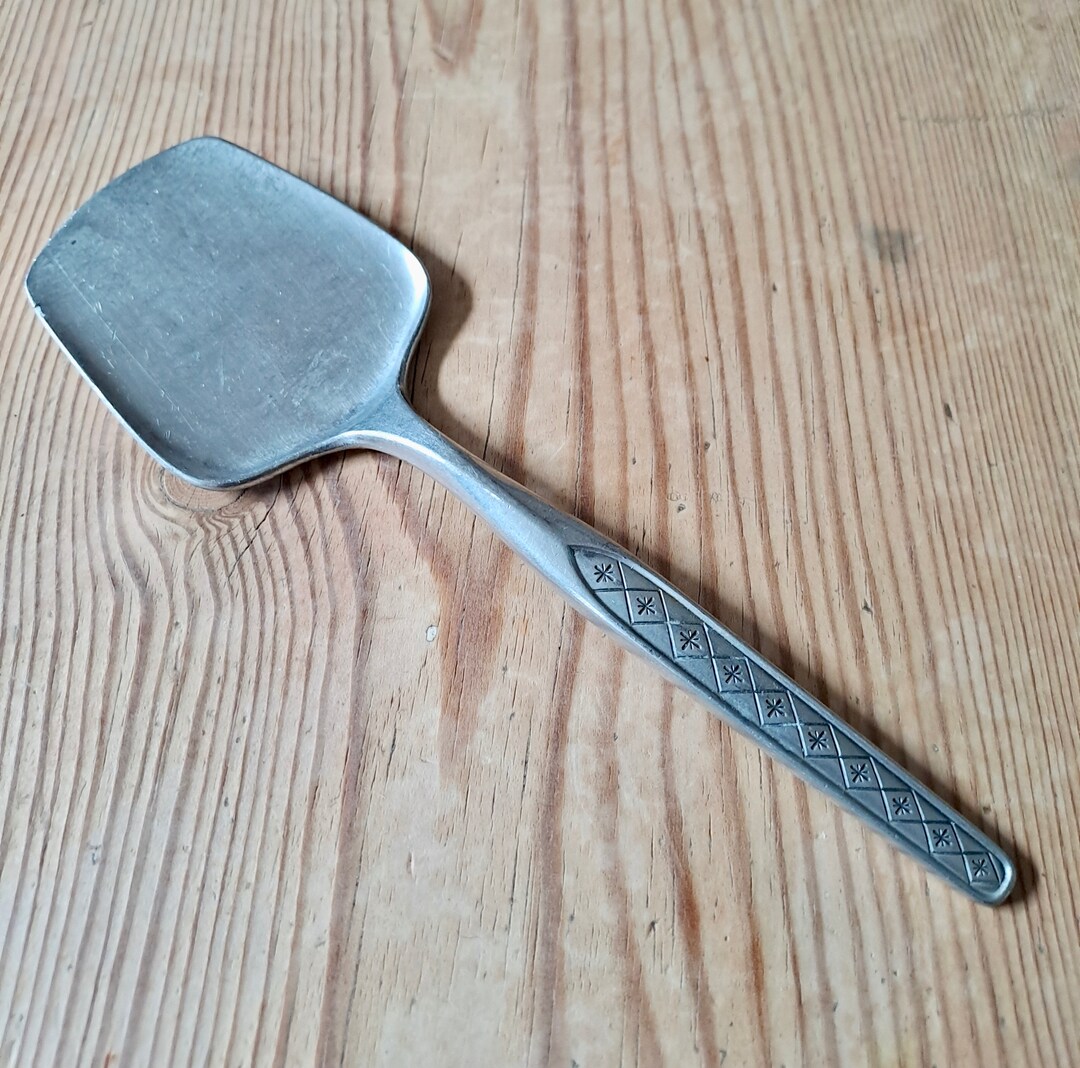 Norwegian Small Pewter Spatula, Serving Utensil Etsy