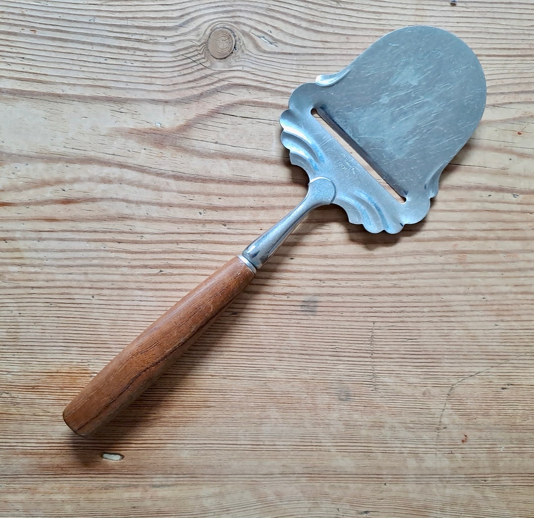 Spar Vintage Norwegian Norway Cheese Slicer With Teak Handle Etsy