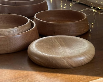 Handmade Wooden Jewelry Bowl, Ring Dish, Vanity Tray