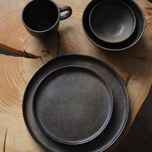 Ceramic Bowl Rust Stoneware Everyday Bowl Ramen bowl Matt glazed Handmade Stoneware Soup Bowl Pottery Salad Bowl Fruit Bowl